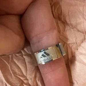 kEN&. 　adidas ロゴリング 金属製 adidas | Jewelry | Copy Adidas Stainless Steel Ring | Poshmark